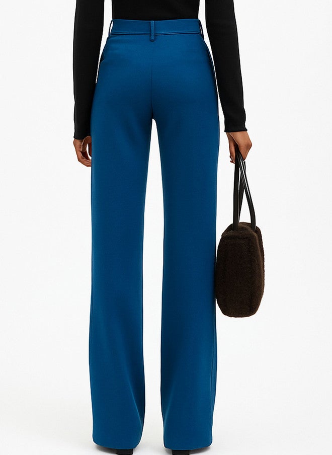 ساسافراس بنطلون نسائي أزرق بقصة عادية - Image 3