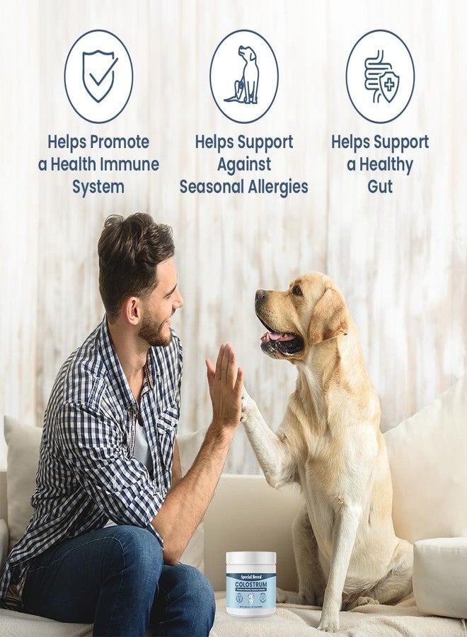Special Breed Bovine Colostrum for Dogs and Cats, Immune Support Supplement for Allergy and Itch Relief, Grass Fed Colostrum Powder (120 Grams) - Image 3
