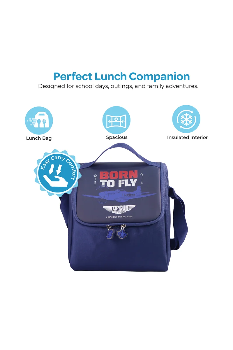 مون MOON Kids Insulated Lunch Bag – Leakproof Thermal Lunch Box for Boys & Girls | Durable, Lightweight & Easy-Clean | Perfect for School, Daycare & Outdoor Use