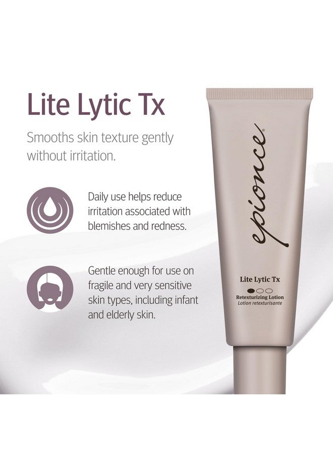 إبيونس Epionce Lite Lytic Tx - مرطب للبشرة الحساسة للوجه، بحمض الساليسيليك وحمض الأزيليك وحمض الهيالورونيك، يقلل من ظهور البثور ويضيق المسام. - Image 2