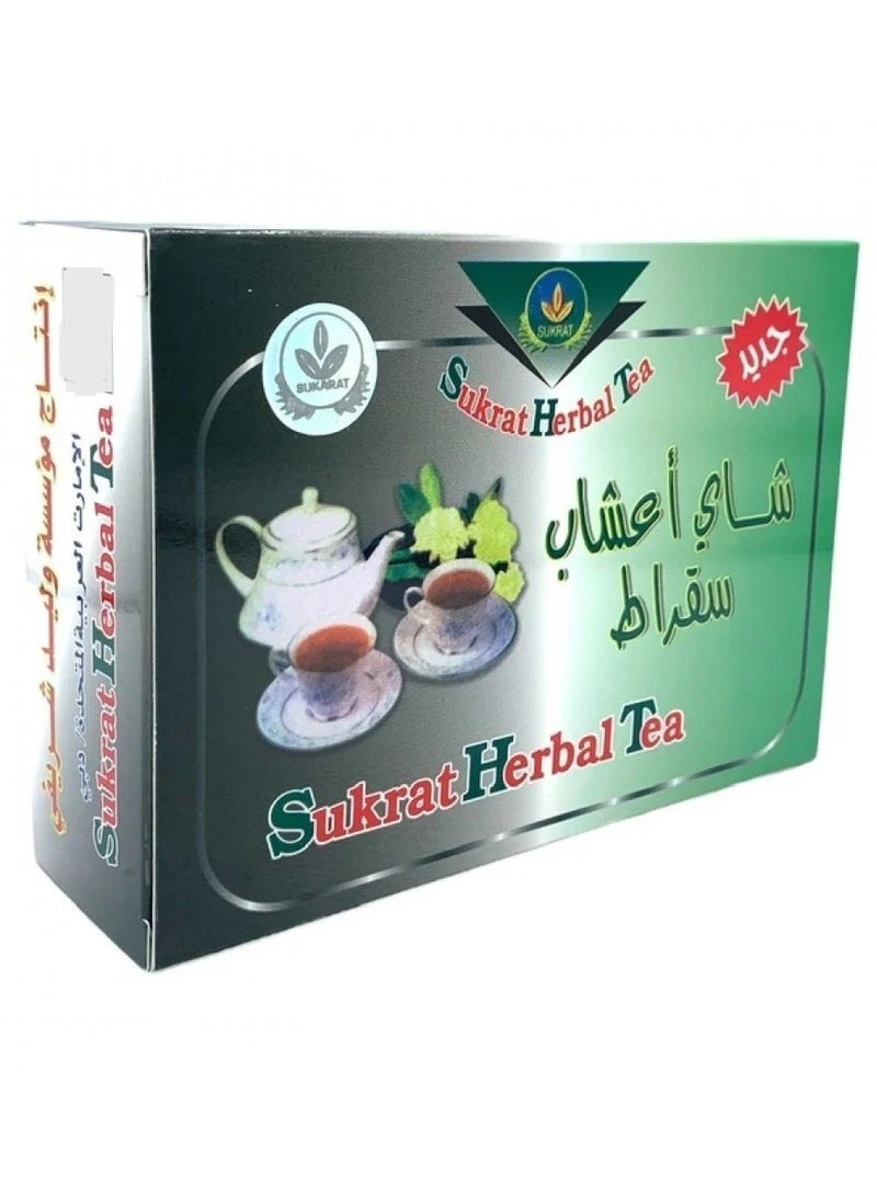 Green Tea Socrates Herbal Tea 100g - Image 1