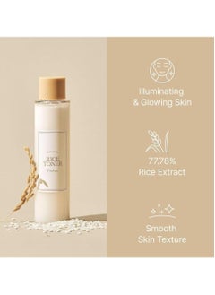 I'M FROM Rice Toner, Milky Toner for Glowing Skin, 77.78% Korean Rice, Glow Essence with Niacinamide, Hydrating for Sensitive, Dry, Dull, Combination Skin Moisturizer, Vegan, Fragrance Free, Glass Skin 150ml  - Image 3