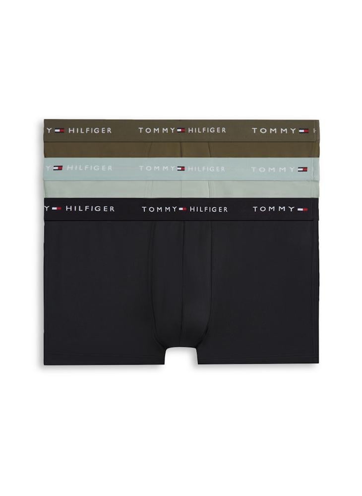 TOMMY HILFIGER 3-Pack Signature Essential Microfibre Trunks - Image 1