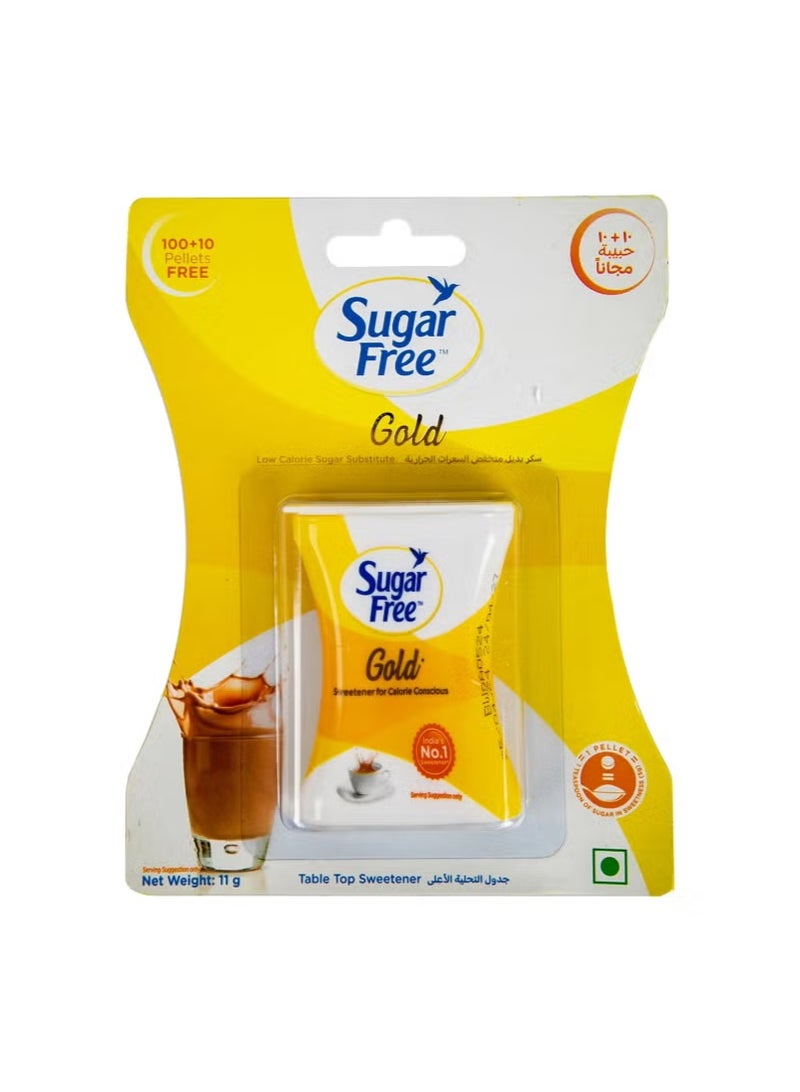 Sugar Free Gold Pallets 100+10 Pallets Free 11grams - Image 1