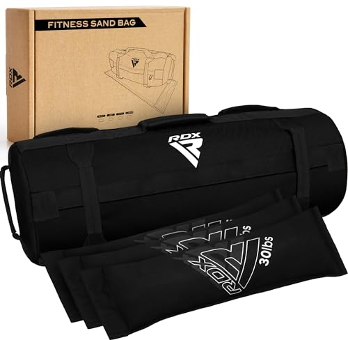 RDX Sandbag for Fitness Weights Training Unfilled Power Bags with Handles 5200 LBs Adjustable Weighted Slam Bag for Strength Powerlifting Running Heavy Workout Home Gym Exercise Sold AS UNFILLED - Image 1