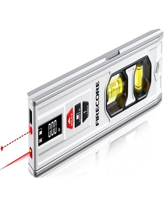 Firecore ميزان روح 3 في 1 مع مقياس مسافة بالليزر بطول 65 قدمًا وخط تسوية بطول 32 قدمًا، وميزان طوربيد مغناطيسي من Firecore مقاس 9 بوصات مع ضوء، وأداة تسوية رقمية صغيرة قابلة لإعادة الشحن لتعليق الصور والبناء - Image 1