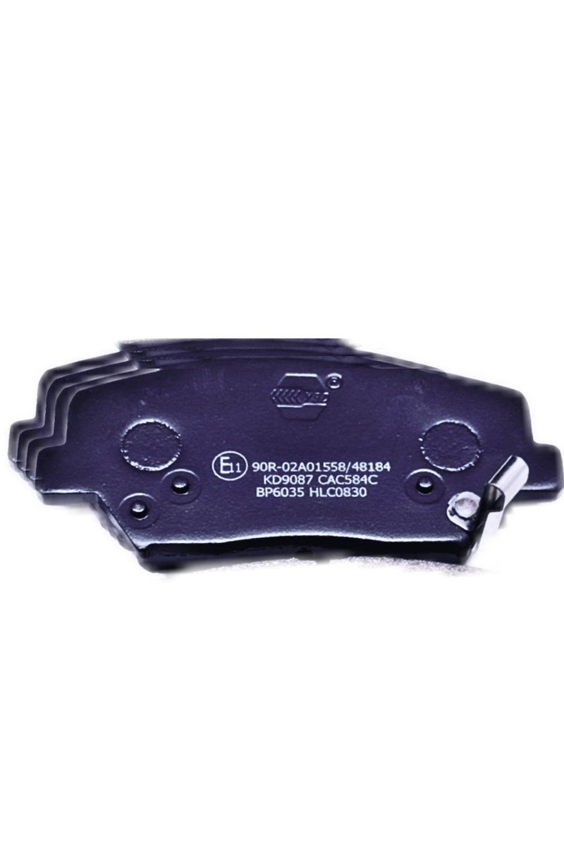 YBD AUTO PARTS Front Brake Pads Compatible with Hyundai Elantra 2012 MD-HB - Image 1