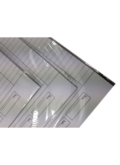 YBN A4 Size One Side Ruled Sheet for ProjectAssignmentPracticalHomework Pack of 3 Sheets 60