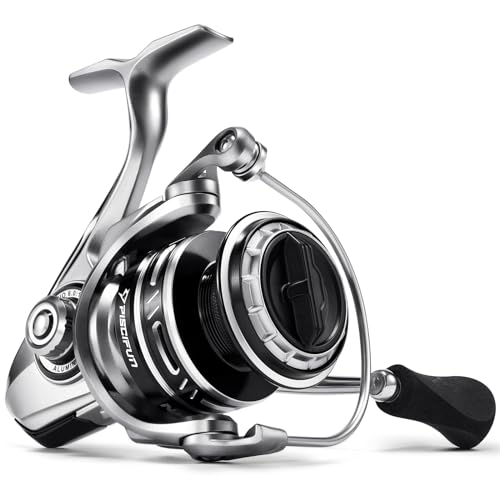 Piscifun NautiX Spinning Reel Aluminum Spinning Fishing Reel CNC Aluminum Gear 26LBs Max Drag 81 Sealed BB 601 Gear Ratio Smooth Powerful Freshwater Saltwater Reel 3000 Series - Image 1