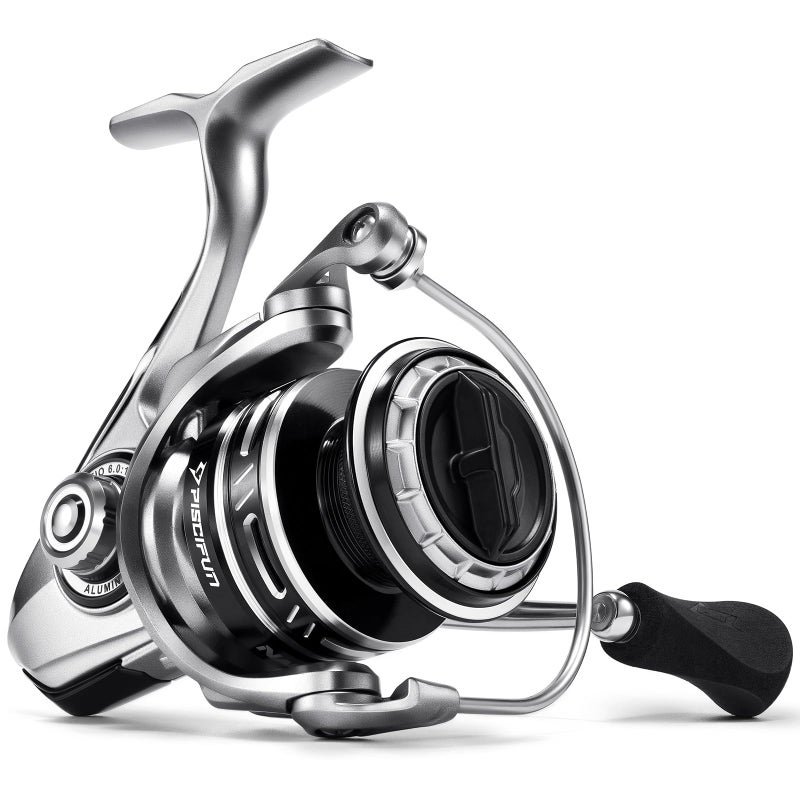 Piscifun NautiX Spinning Reel Aluminum Spinning Fishing Reel CNC Aluminum Gear 26LBs Max Drag 81 Sealed BB 601 Gear Ratio Smooth Powerful Freshwater Saltwater Reel 3000 Series - Image 2