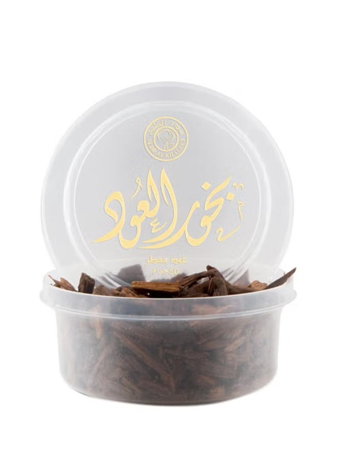 Sedr Al-Khaleej Perfumes Al Oud Moatter Incense Brown 50grams  - Image 1