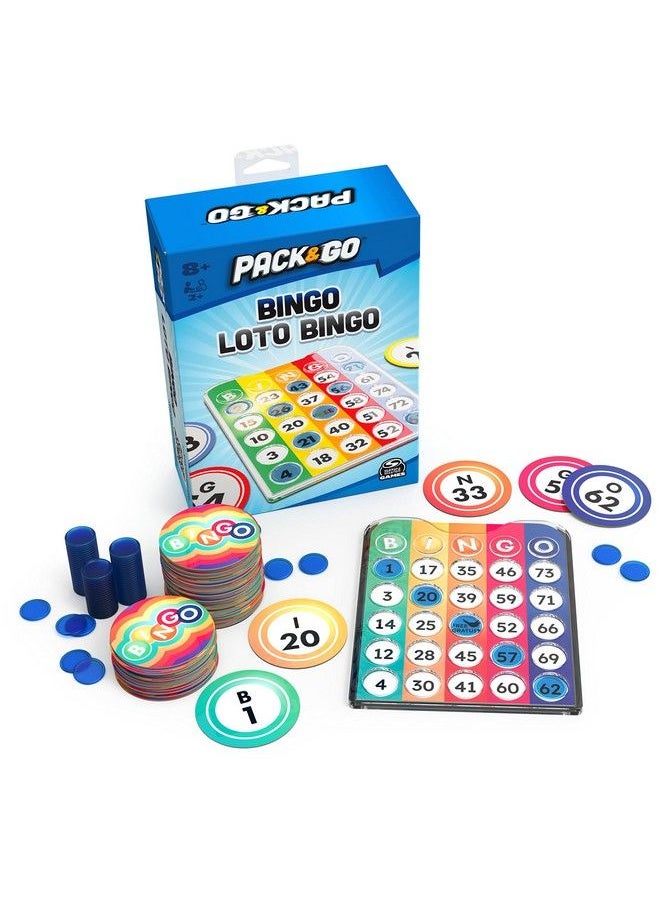 Spin Master Games لعبة بينجو باك آند جو من سبين ماستر جيمز ألعاب خارجية ألعاب للأطفال ألعاب الفناء ألعاب رقائق بينجو قوس قزح المحمولة للكبار والصغار من سن 8 سنوات فما فوق  - Image 1