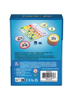 Spin Master Games Pack & Go Bingo Game From Spin Master Games Outdoor Games Kids Games Yard Games Portable Rainbow Bingo Chips Games For Adults And Kids Ages 8 And Up  - Image 5