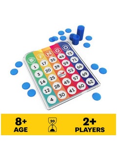 Spin Master Games Pack & Go Bingo Game From Spin Master Games Outdoor Games Kids Games Yard Games Portable Rainbow Bingo Chips Games For Adults And Kids Ages 8 And Up  - Image 3