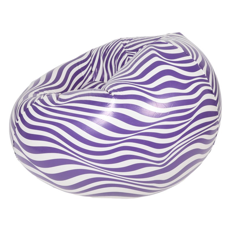 Foldable Inflatable Lazy Sofa Chair Outdoor Bean Bag For Camping Relaxing Inflatable Furniture For Adults Portable Sofa Chair For Backyard Beach And Travel - Image 3