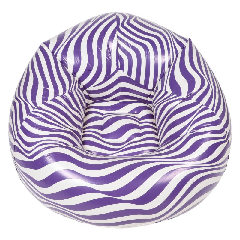 Foldable Inflatable Lazy Sofa Chair Outdoor Bean Bag For Camping Relaxing Inflatable Furniture For Adults Portable Sofa Chair For Backyard Beach And Travel - Image 5