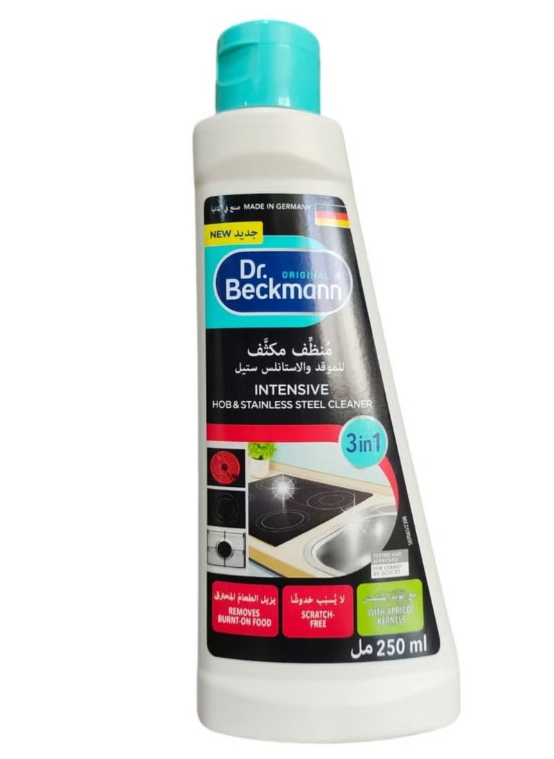 Dr. Beckmann Ceramic Gas and Halogen Hob Cleaner - 250ml  - Image 1