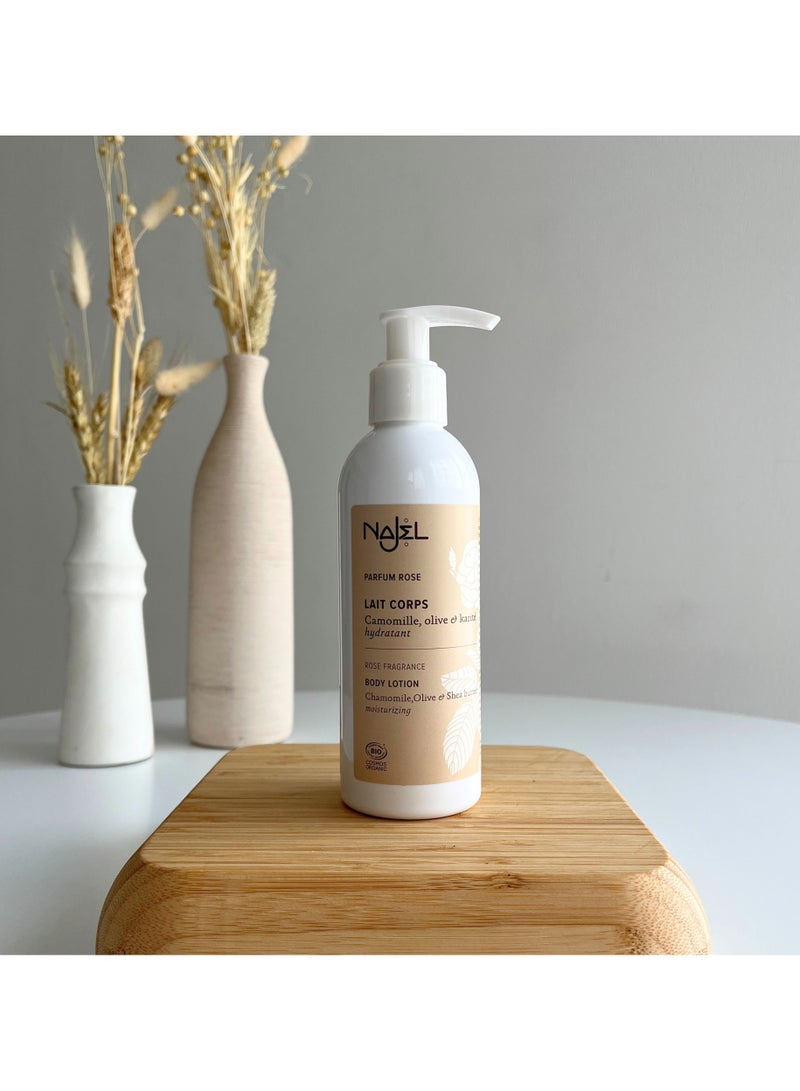 najel Organic Body Lotion Rose Natural Fragrance Eco Certified - Image 2