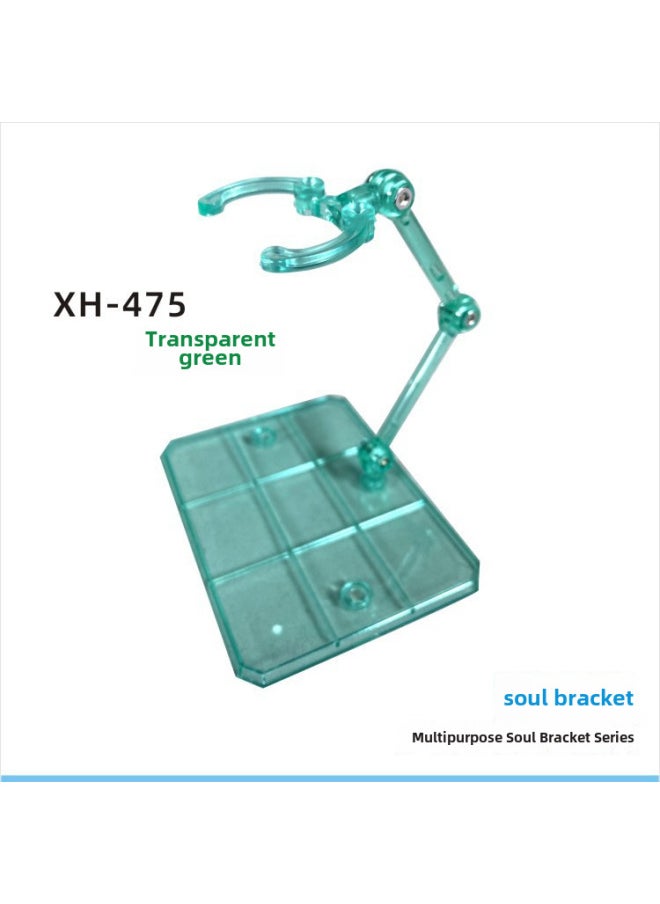 Generic - Xingdao Supply Robot Soul Shf Suitable For Gundam Model Bracket Anime Hand Office-Color:XH-475: Soul Bracket Transparent Green - Image 1