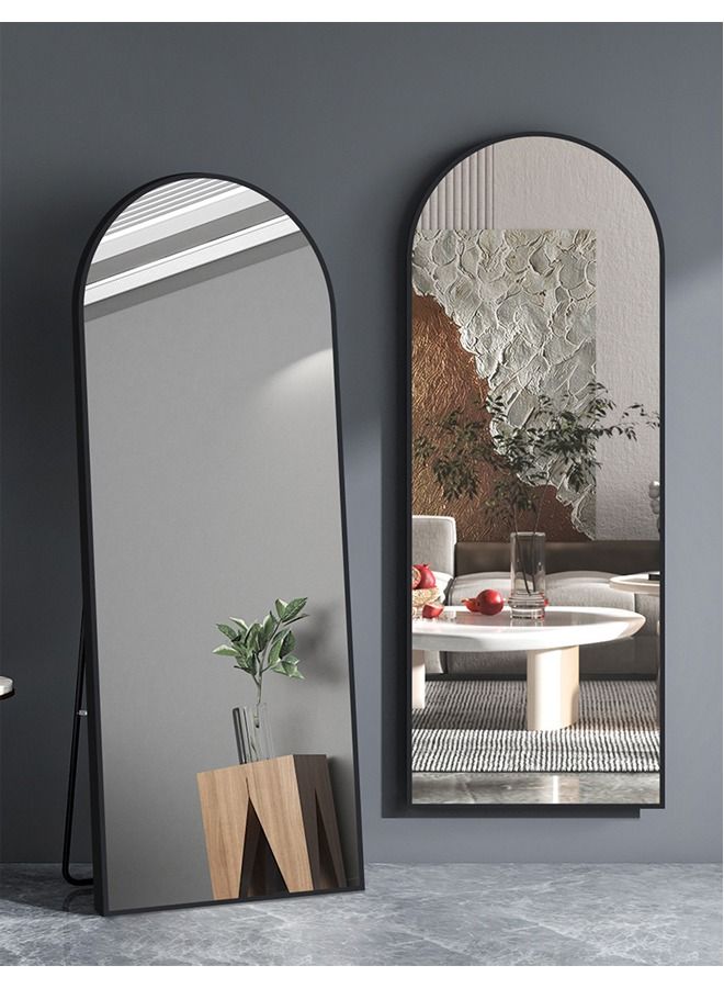 NKX Full Length Standing Dressing Mirror 50X160 Black Color  - Image 2