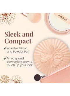 Paul & Joe Setting Powder Refill Only Case Sold Separately Allday Lightweight Compact Powder Ideal Face Makeup For Setting A Flawless Look And Controlling Oil 02 Beige Shade 0.31Oz  - Image 3