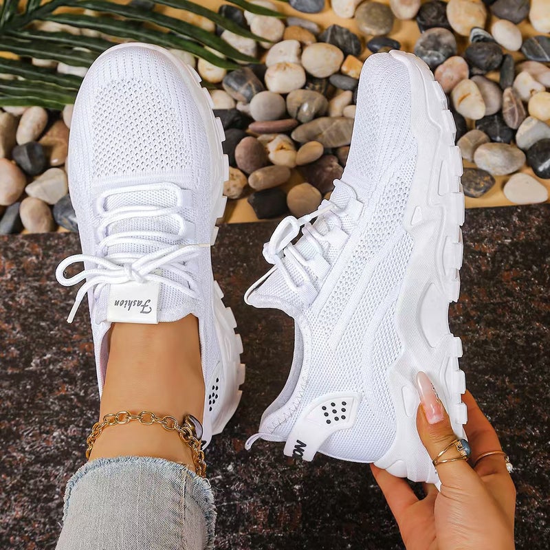 Women's Breathable Mesh Casual Sneakers - Image 2
