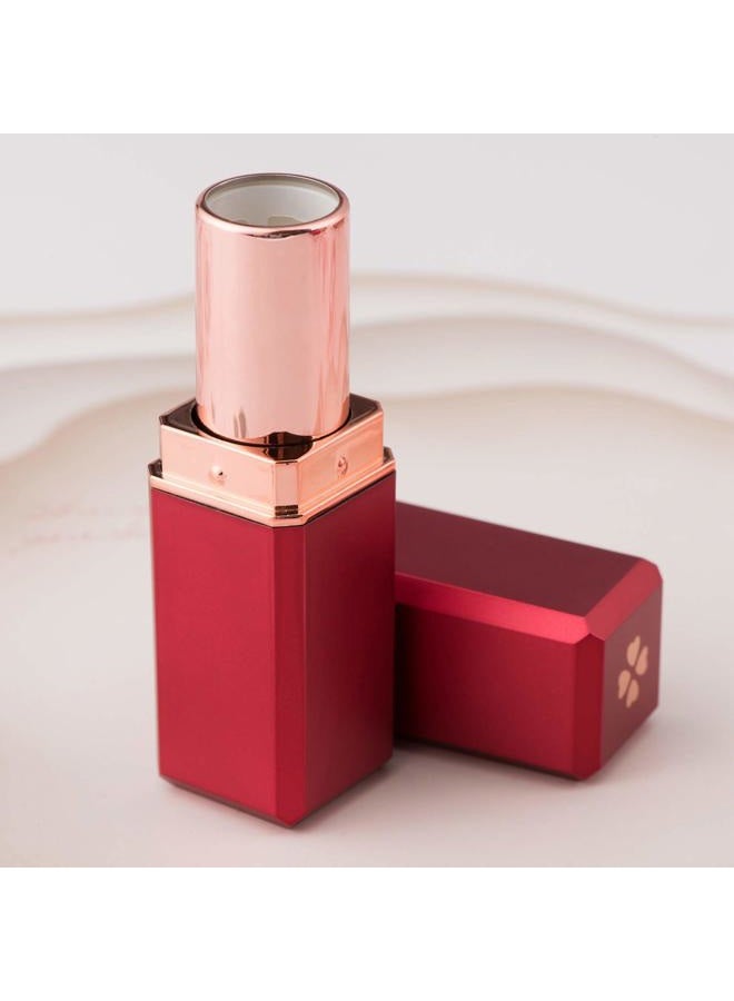 Allwon 10Pcs Red Empty Lipstick Tubes DIY Lip Balm Container (Square Tube) - Image 5