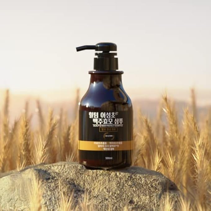 Q.REST HEALTERM HOUTTUYNIA CORDATA EXTRACT 387,000PPM & GERMAN BEER YEAST EXTRACT 70,000PPM 16.9 FL OZ(500ML) ANTI-HAIR LOSS BEER SHAMPOO - Image 3