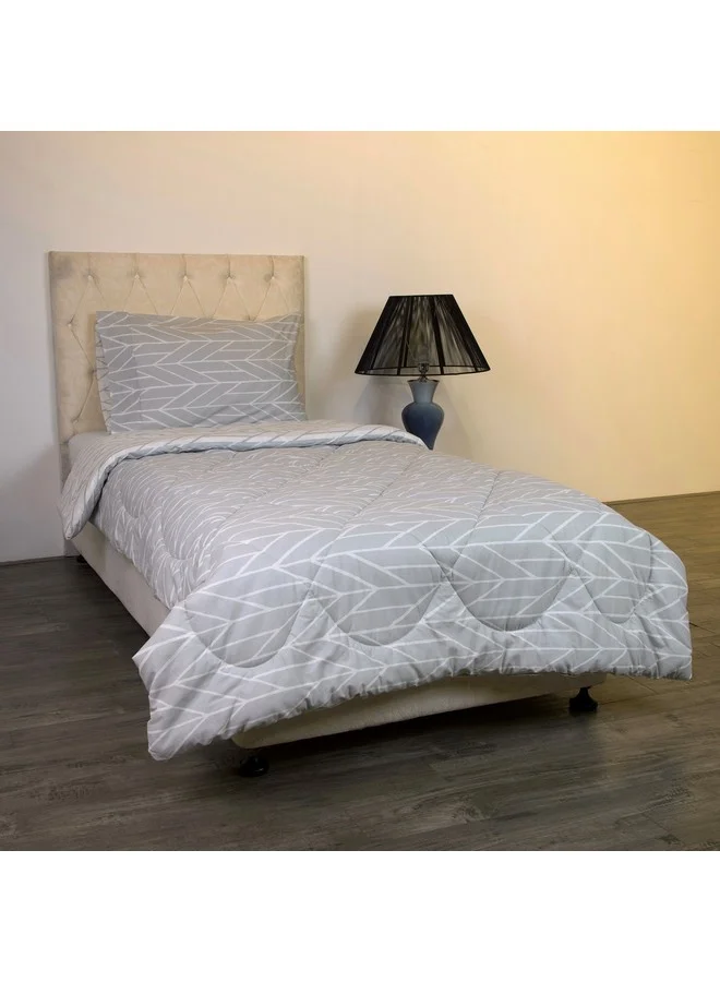 Home Box Malta 2-Pieces Centrum Printed Cotton Twin Comforter Set 160 x 220 cm