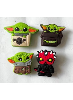 Marimari 4 Pieces Slipper Ornaments are Imported Product with Star Wars Figures  - Image 1