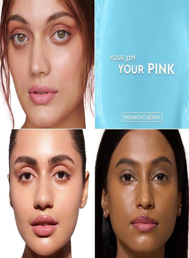 كيرو مرطب شفاه كيرو جيلي تويست متغير اللون حسب درجة الحموضة - توت منتصف الليل، 3 غرام | لون من شفاف إلى وردي | مرطب شفاه نباتي غني بالسكوالين وزيت الكاميليا - Image 3