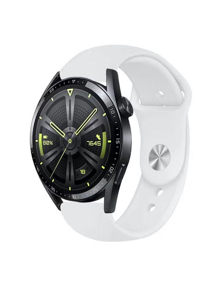 Zaboon Solid Silicon Replacement Band For Huawei Watch GT 3 46mm - Image 2