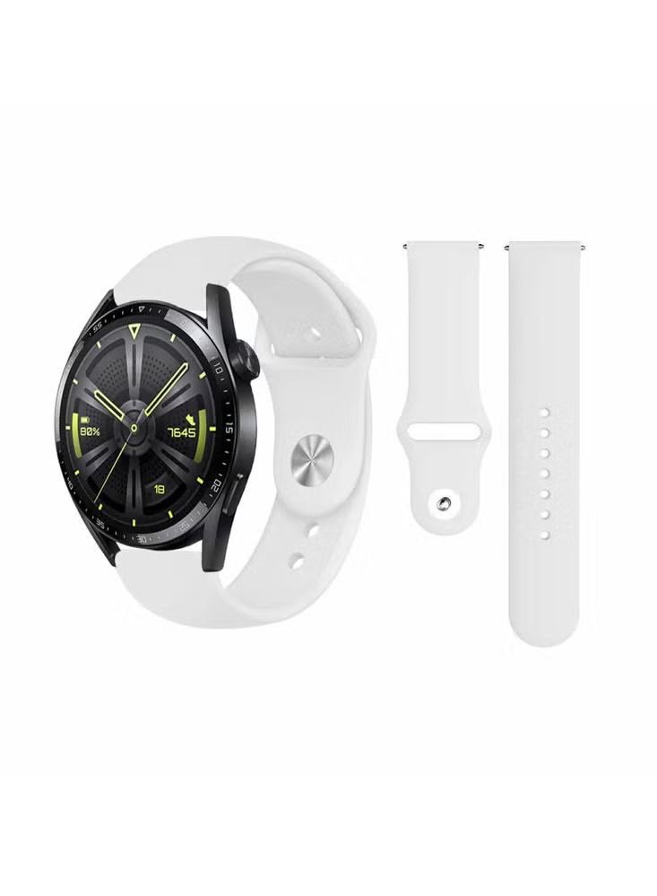 Zaboon Solid Silicon Replacement Band For Huawei Watch GT 3 46mm - Image 1