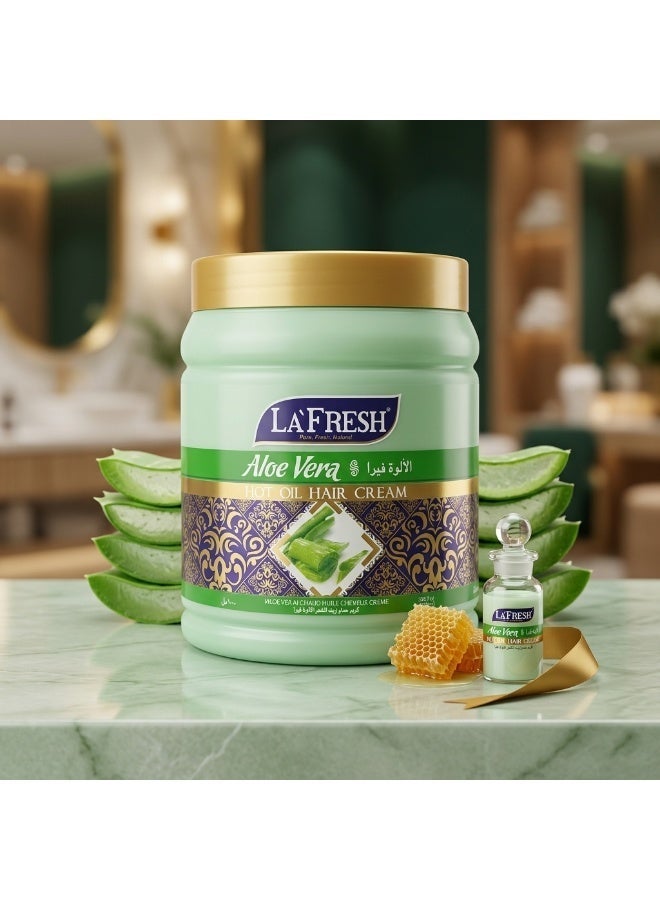 LAFRESH Aloe Vera Hot Oil Cream 1000 ml - Image 2