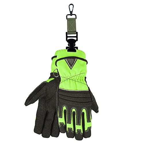 NNNJunhua Glove Clip for Work Glove Holder Grabber Rescue Firefighter Turnout Gear Glove Strap with Alligator Clip Utility Clip 4 Pieces - Image 4