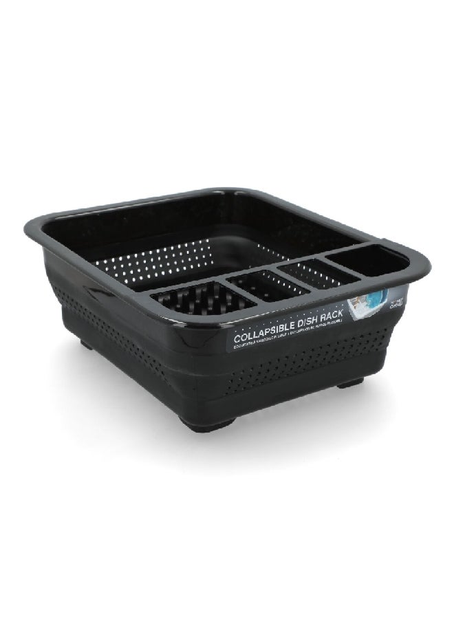 Madesmart Durable Rectangular Collapsible Dish Rack Black 10.8 x 13.19 x 14.96 cm 95-18710C-06 - Image 5