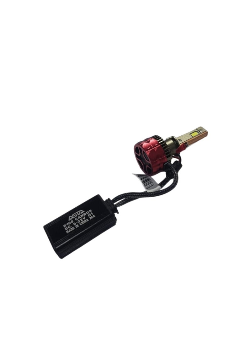 Ama R100 H1 LED Car Headlight Kit, Maximum Brightness 6000k - Image 2