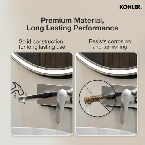 Kohler July Wall-Mount Lav Faucet Trim - Image 4