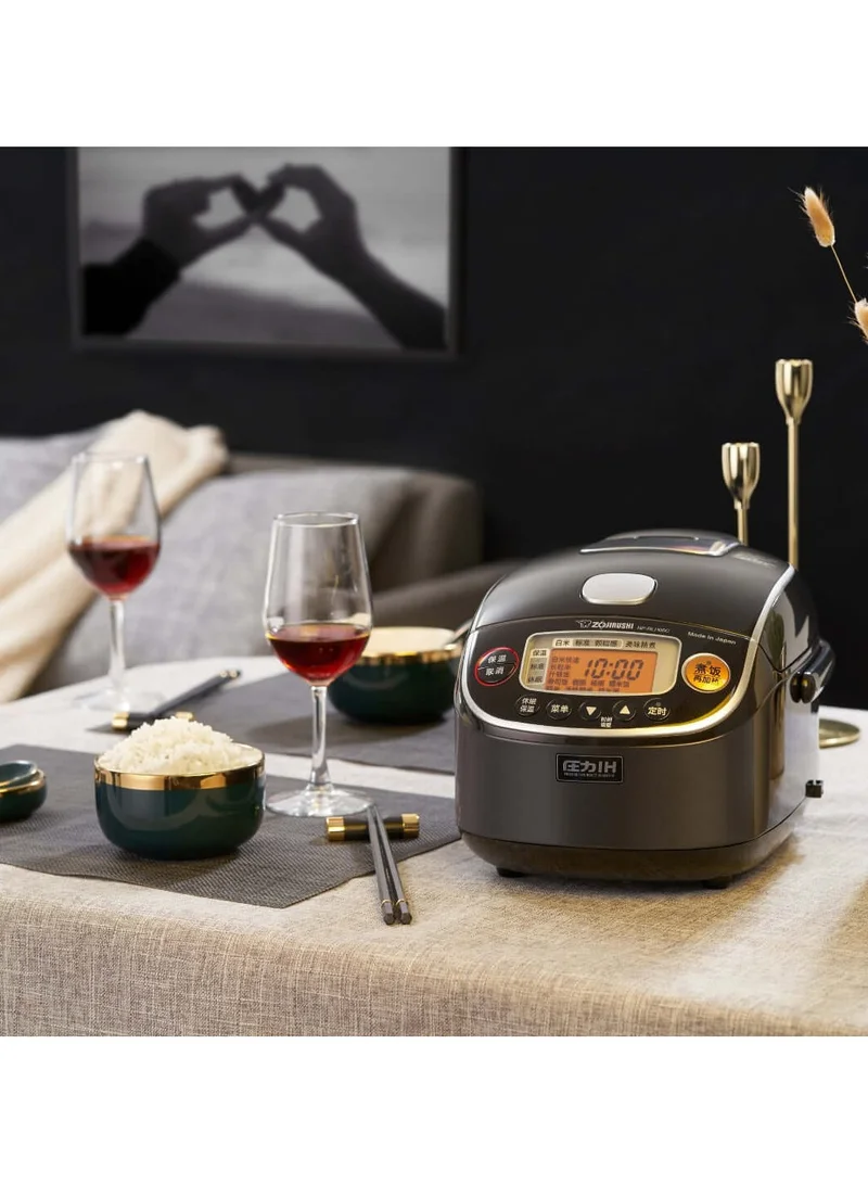زوجيروشي جهاز طهي الأرز الإلكتروني / سخان 0.5 لتر بني غامق