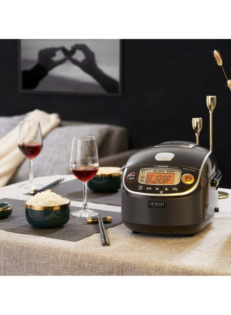 زوجيروشي جهاز طهي الأرز الإلكتروني / سخان 0.5 لتر بني غامق - Image 2