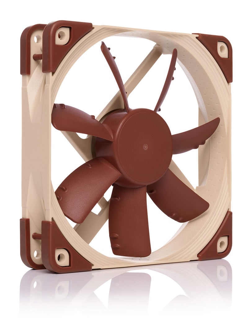 Noctua NF-S12A PWM, Premium Quiet Fan, 4-Pin (120mm, Brown) - Image 1