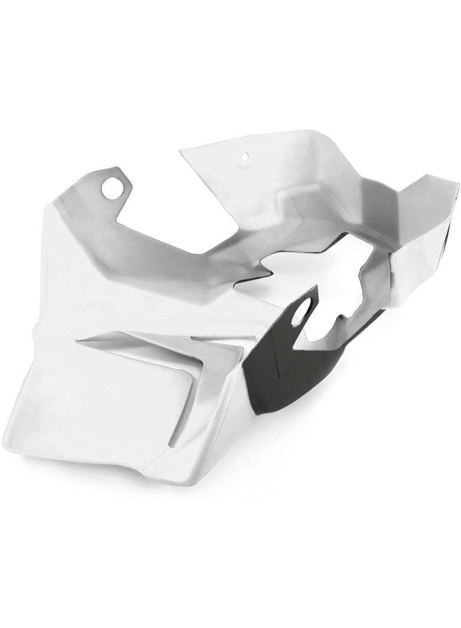 klarako Motorcycle ABS Headlight Fairing Windshield Headlamp Visor Cowl Cover Support Front Windscreen Wind Shield Guard for Grom 125 MSX125 MSX 125 20132015 (C White) - Image 4