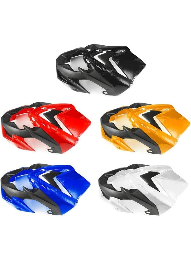 klarako Motorcycle ABS Headlight Fairing Windshield Headlamp Visor Cowl Cover Support Front Windscreen Wind Shield Guard for Grom 125 MSX125 MSX 125 20132015 (C White) - Image 1
