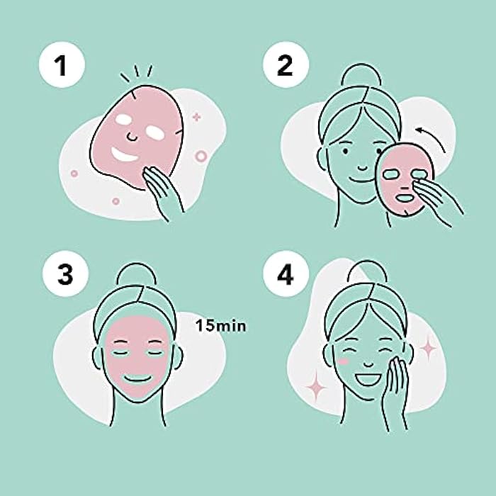 Celavi Cosmetics Celavi Essence Facial Sheet Face Mask Variety Set (17-Packs) Classic Korean Skincare - Image 3