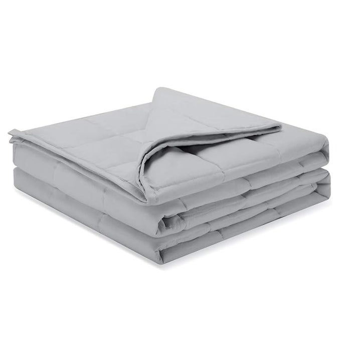 WEIGHTED BLANKET FOR ADULTS 20LBSGREY60X80 QUEEN SIZE BREATHABLE HEAVY BLANKET WITH PREMIUM GLASS BEADS ALLSEASON SOFT THICK BLANKET