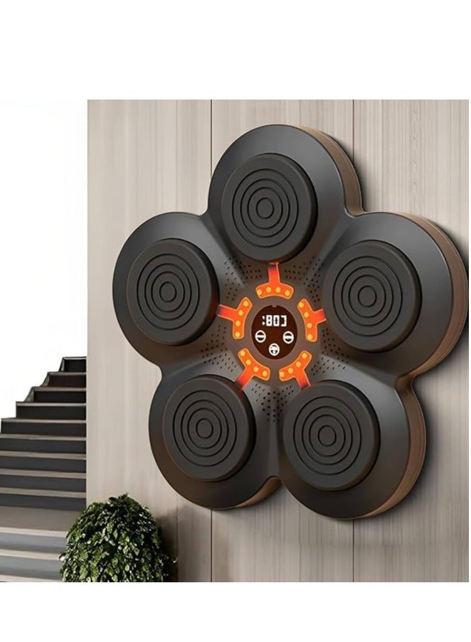 general COOLBABY Music Electronic Boxing Wall Smart Boxing machine Electronic Boxing Trainer Wall With Bluetooth And Boxing Gloves Installed In The Home Gym Boxing Training Equipment - Image 3