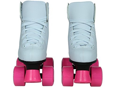 Epic Skates Pink Princess Girls Quad Roller Skates, White, Youth 2,PnkPncs02 - Image 5