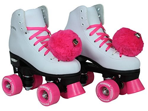 Epic Skates Pink Princess Girls Quad Roller Skates, White, Youth 2,PnkPncs02 - Image 3