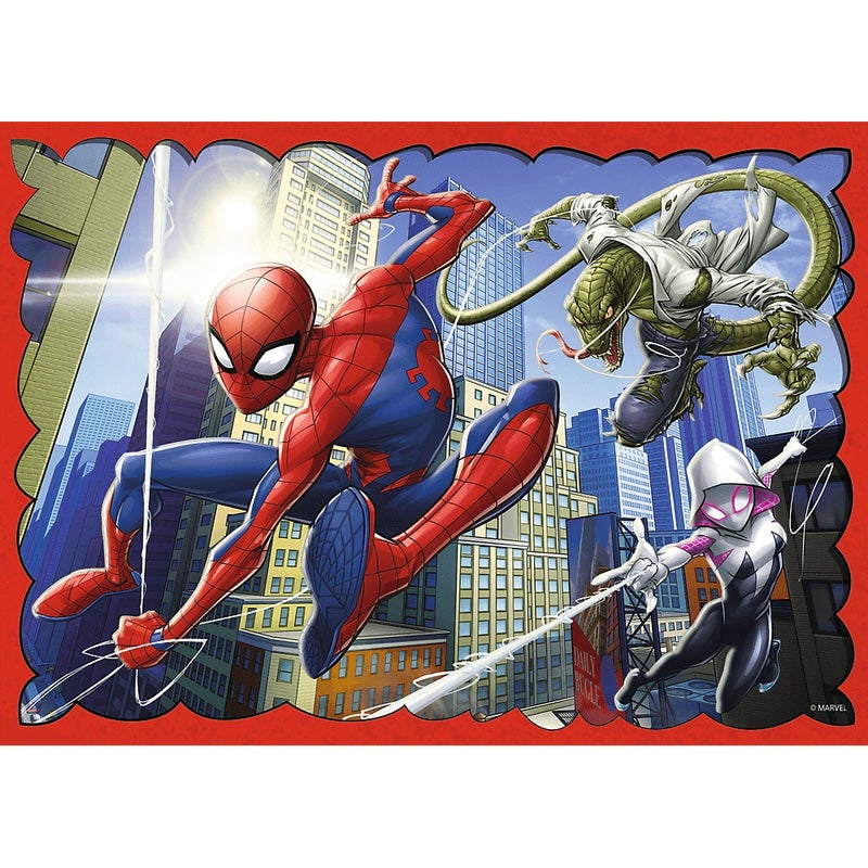 Trefl - The Heroic Spider Man 4 in 1 (54,48,35,70) - 34384 - Image 5