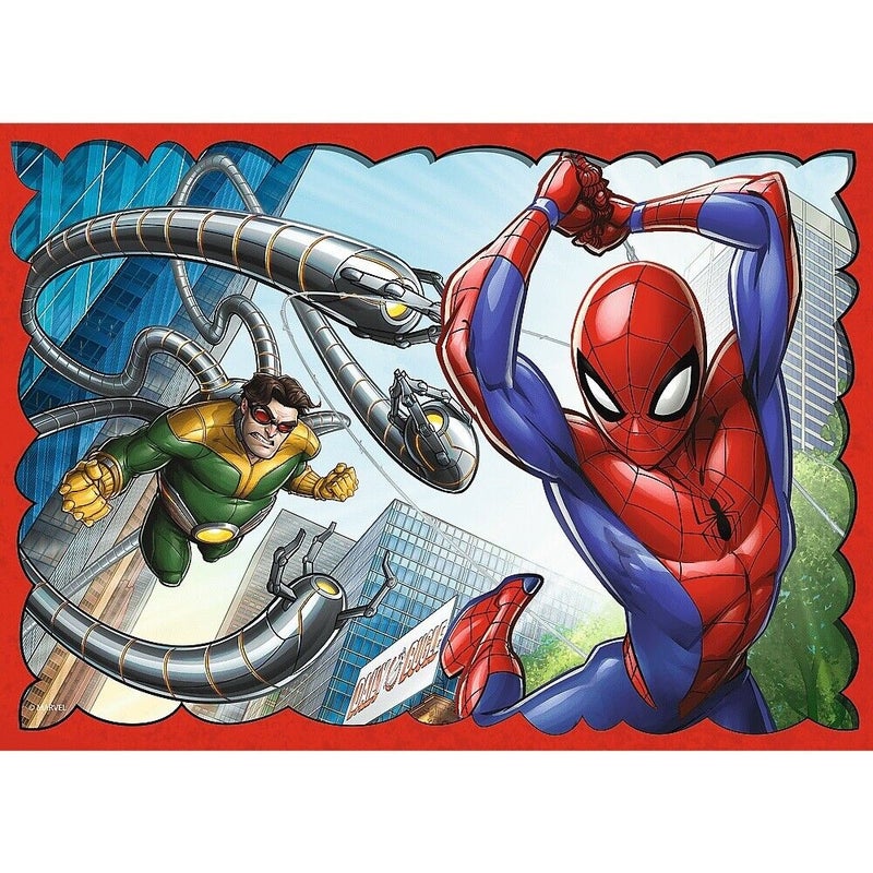 Trefl - The Heroic Spider Man 4 in 1 (54,48,35,70) - 34384 - Image 3